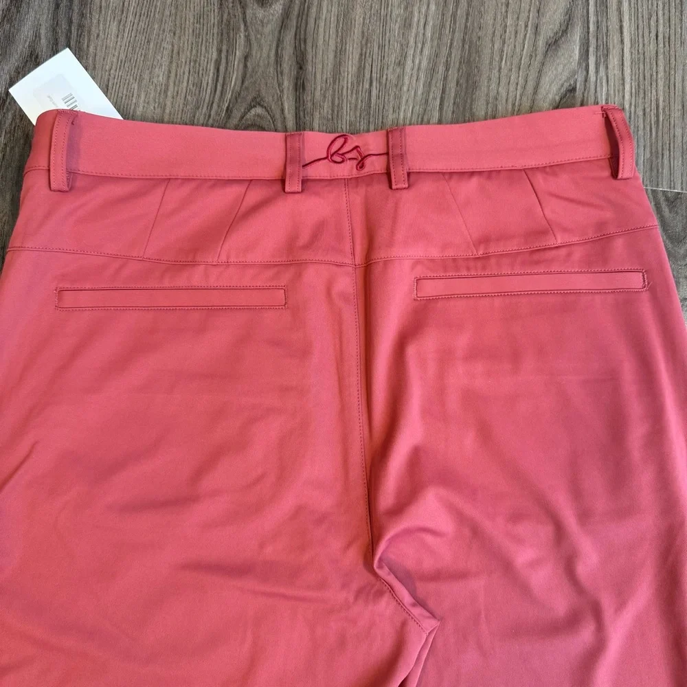 Boston Scott Golf Men's Golf Tech Pants Merlot Casual Golf Size 31/33